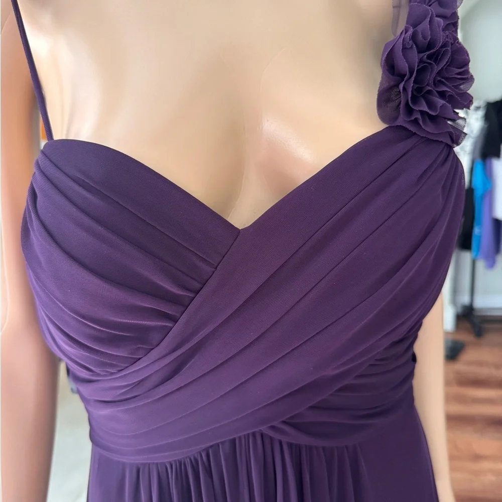 Betsy Adam’s Elegant Purple Evening Gown size 10 used - Picture 7 of 9